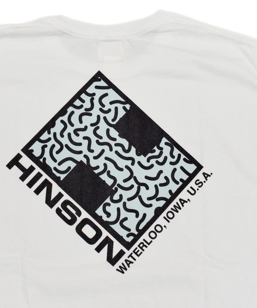 SONTAKU（ソンタク）の「HINSON/ヒンソン FAT LOGO TEE（Tシャツ/カットソー・メンズ・アイボリー/スミクロ・MEDIUM/LARGE）」の14枚目の写真