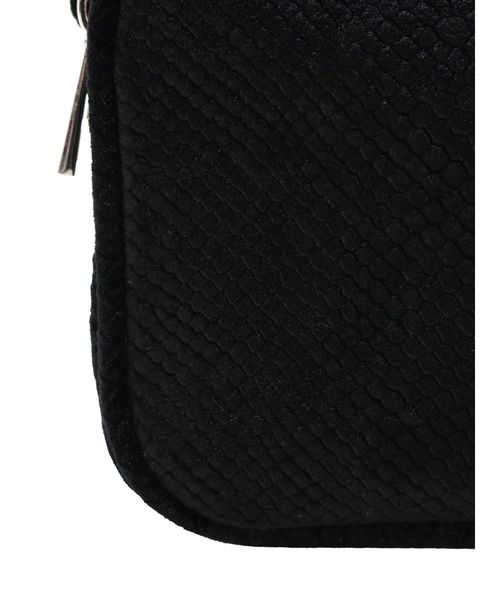 EVRIS（エヴリス）の「ダブルZIPベロアライクショルダーBAG（ショルダーバッグ・レディース・ブラック/パープル/グリーン・FREE）」の21枚目の写真