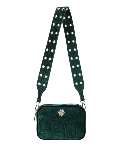 ＊wasabi様リクエスト品＊ロラライハリス♡カーキブラウンベロアショルダー wasabi様リクエスト品＊ロラライハリス♡カーキブラウンベロ