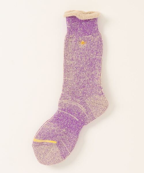 GOHEMP（ゴーヘンプ）の「【AnonymousIsm】 GO HEMP ローゲージパイル/クルー丈ソックス/ゴーヘンプ（ソックス/靴下・メンズ・ブラック/ネイビー/ブラウン/ベージュ/グレー/マスタード/グリーン/ネイビー系/オレンジ/パープル/杢グレー/ピンク/ブルー系その他/オリーブ/サックスブルー/オフホワイト/インディゴブルー/ミント/ダークブラウン・WOMENS/25cm～27cm/23cm～25cm）」の16枚目の写真