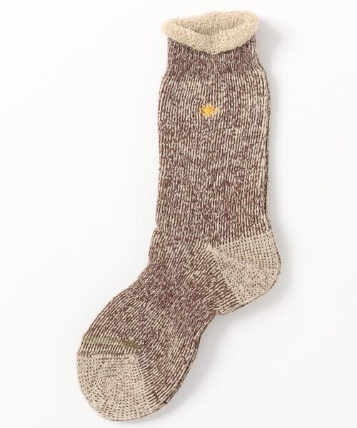 GOHEMP（ゴーヘンプ）の「【AnonymousIsm】 GO HEMP ローゲージパイル/クルー丈ソックス/ゴーヘンプ（ソックス/靴下・メンズ・ブラック/ネイビー/ブラウン/ベージュ/グレー/マスタード/グリーン/ネイビー系/オレンジ/パープル/杢グレー/ピンク/ブルー系その他/オリーブ/サックスブルー/オフホワイト/インディゴブルー/ミント/ダークブラウン・WOMENS/25cm～27cm/23cm～25cm）」の7枚目の写真