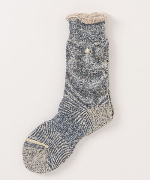 GOHEMP（ゴーヘンプ）の「【AnonymousIsm】 GO HEMP ローゲージパイル/クルー丈ソックス/ゴーヘンプ（ソックス/靴下・メンズ・ブラック/ネイビー/ブラウン/ベージュ/グレー/マスタード/グリーン/ネイビー系/オレンジ/パープル/杢グレー/ピンク/ブルー系その他/オリーブ/サックスブルー/オフホワイト/インディゴブルー/ミント/ダークブラウン・WOMENS/25cm～27cm/23cm～25cm）」の13枚目の写真