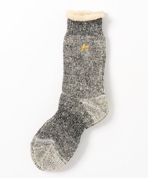 GOHEMP（ゴーヘンプ）の「【AnonymousIsm】 GO HEMP ローゲージパイル/クルー丈ソックス/ゴーヘンプ（ソックス/靴下・メンズ・ブラック/ネイビー/ブラウン/ベージュ/グレー/マスタード/グリーン/ネイビー系/オレンジ/パープル/杢グレー/ピンク/ブルー系その他/オリーブ/サックスブルー/オフホワイト/インディゴブルー/ミント/ダークブラウン・WOMENS/25cm～27cm/23cm～25cm）」の3枚目の写真