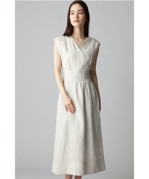 ワンピース Unaca アナカ のワンピース リネンカシュクールワンピース 591 を購入できます Enchainement ワンピースリネンカシュクールワンピース ワンピース Unaca アナカ のファッション