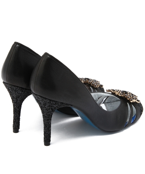 PEPITA D'ORO（ペピータドロ）の「ペピータ ドロ/P クロスBIJ PS90☆ パンプス▼ ◆（パンプス・レディース・ブラック/ライトグレー/シャーベット・23cm/22.5cm/23.5cm/24.5cm/22cm/24cm）」の13枚目の写真