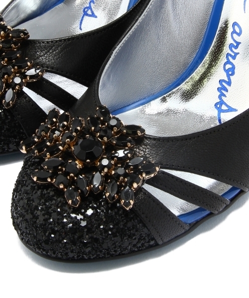 PEPITA D'ORO（ペピータドロ）の「ペピータ ドロ/P クロスBIJ PS90☆ パンプス▼ ◆（パンプス・レディース・ブラック/ライトグレー/シャーベット・23cm/22.5cm/23.5cm/24.5cm/22cm/24cm）」の12枚目の写真