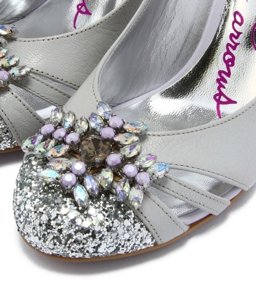 PEPITA D'ORO（ペピータドロ）の「ペピータ ドロ/P クロスBIJ PS90☆ パンプス▼ ◆（パンプス・レディース・ブラック/ライトグレー/シャーベット・23cm/22.5cm/23.5cm/24.5cm/22cm/24cm）」の11枚目の写真