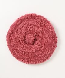 la poche biscuit（ラポシェビスキュイ）の「ぽこぽこニット帽（ハンチング/ベレー帽・キッズ）」