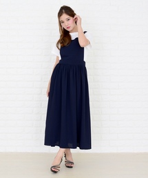 Lace Ladies | ふんわりサロペットワンピース・オールインワン(ジャンパースカート)