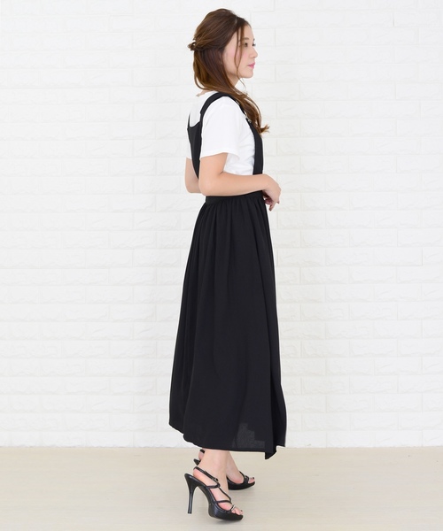 オールインワン　ワンピース　サロペット GIRL DRESS FOR NOW オールインワン レディース 服 サロペット