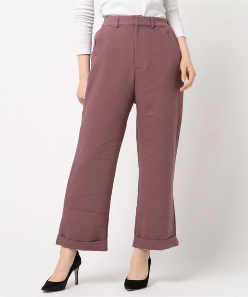 flower（フラワー）の「ムードカラーパンツ（その他パンツ・レディース・ブラウン/ブルー/ピンク・FREE）」の8枚目の写真