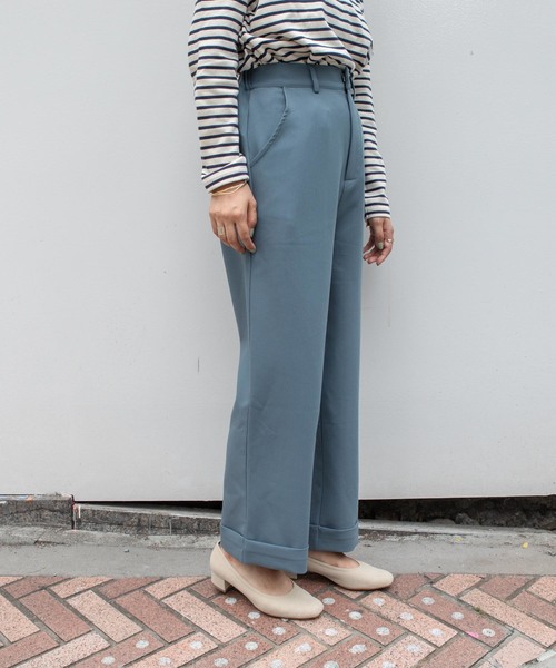 flower（フラワー）の「ムードカラーパンツ（その他パンツ・レディース・ブラウン/ブルー/ピンク・FREE）」の11枚目の写真