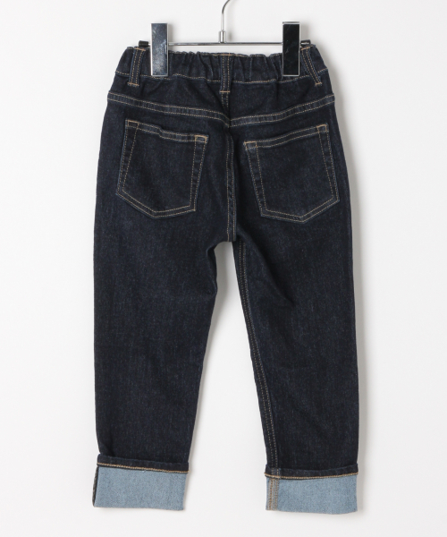 GLOBAL WORK(グローバルワーク)の「【キッズ】オリカエシワンポイントデニム/839369(デニムパンツ・キッズ・ブルー/ダークブルー・SMALL/MEDIUM/LARGE/X-LARGE/XX-LARGE)」の6枚目の写真