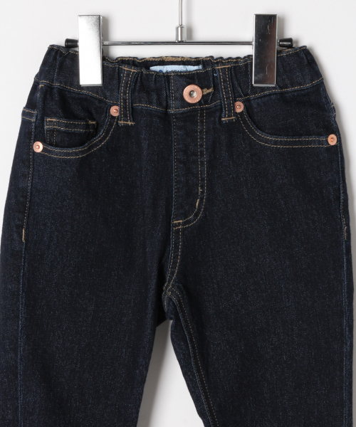 GLOBAL WORK(グローバルワーク)の「【キッズ】オリカエシワンポイントデニム/839369(デニムパンツ・キッズ・ブルー/ダークブルー・SMALL/MEDIUM/LARGE/X-LARGE/XX-LARGE)」の11枚目の写真