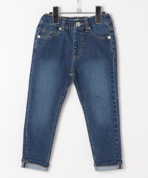 GLOBAL WORK(グローバルワーク)の「【キッズ】オリカエシワンポイントデニム/839369(デニムパンツ・キッズ・ブルー/ダークブルー・SMALL/MEDIUM/LARGE/X-LARGE/XX-LARGE)」の13枚目の写真