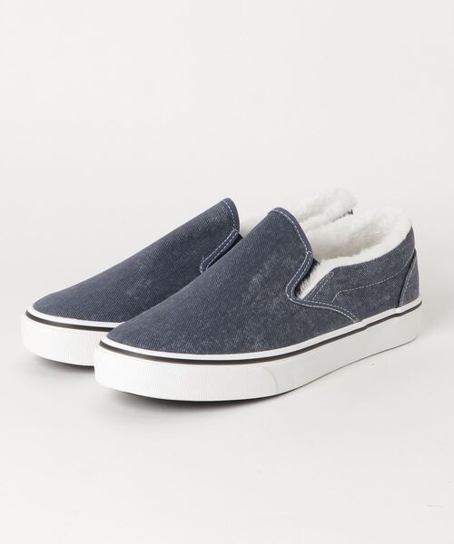 STYLEBLOCK(スタイルブロック)の「ファースリッポンスニーカー(スニーカー・メンズ・ブラック/ブラックミックス/ブラック×ブラック/ブルー系その他/チャコール・25.5cm/26.5cm/26.0cm/28.0cm/27.0cm/25.0cm)」の10枚目の写真