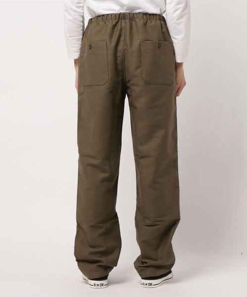 ADAM ET ROPE'（アダムエロペ）の「【MASSAUA】ワークパンツ（チノパンツ・メンズ・ネイビー/オリーブ/キャメル・S/M）」の5枚目の写真