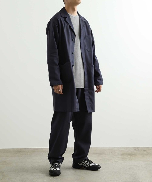 ADAM ET ROPE'（アダムエロペ）の「【MASSAUA】ワークパンツ（チノパンツ・メンズ・ネイビー/オリーブ/キャメル・S/M）」の6枚目の写真