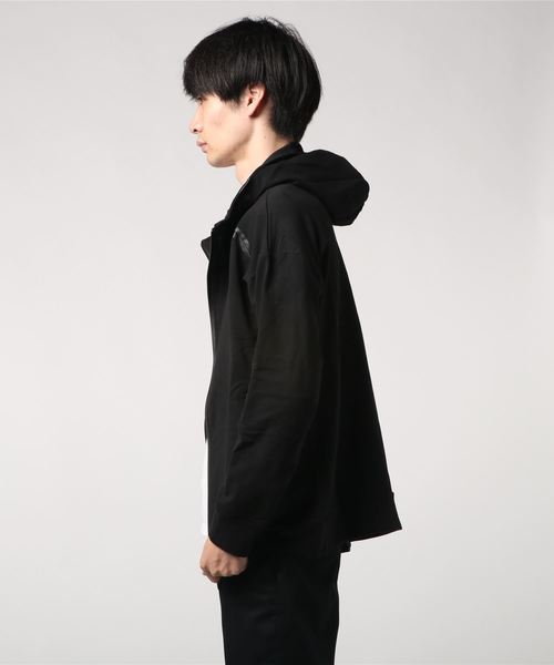 CUSTOM CULTURE(カスタムカルチャー)の「【CUSTOM CULTURE】 24GG ジップパーカー(パーカー・メンズ・ブラック/グレー・2/3)」の3枚目の写真