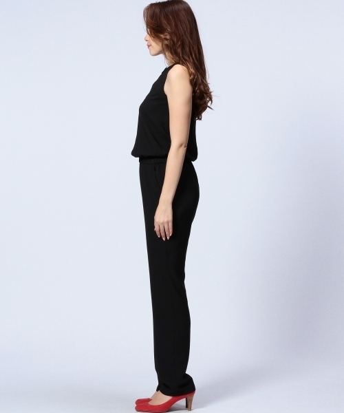 UNITED ARROWS（ユナイテッドアローズ）の「◇UAW PE サロペット パンツ ◆（サロペット/オーバーオール・レディース・ブラック/ネイビー・38/36）」の3枚目の写真