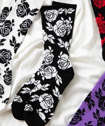 WEGO | WEGO/バラパターンソックス(ソックス/靴下)