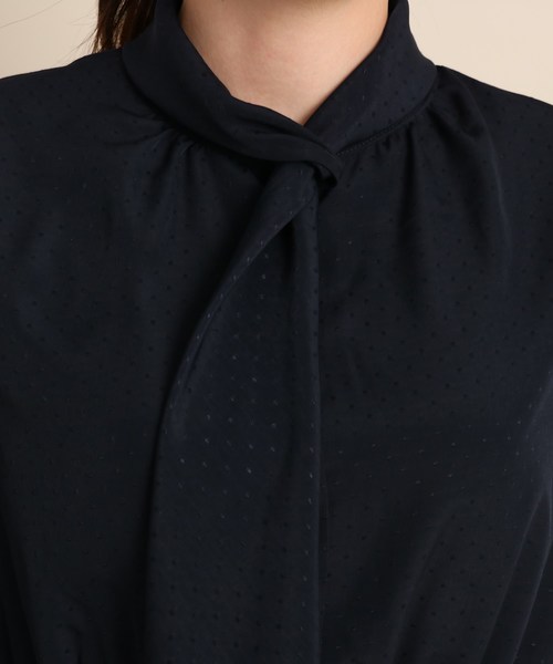 ボウタイワンピース ワンピース Anatelier アナトリエ のファッション ワンピース Cannele ワンピース セール