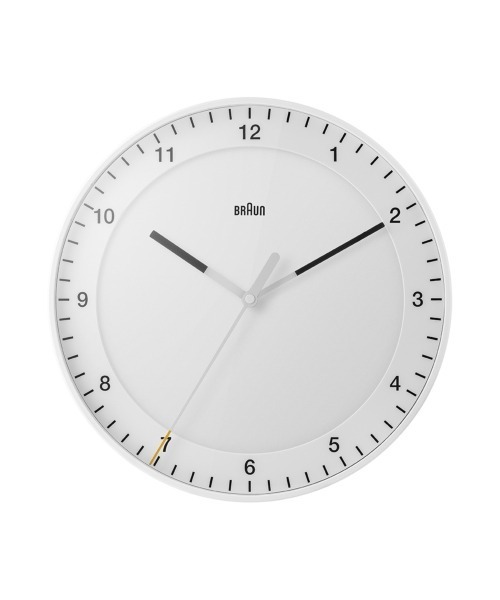 BRAUN / ブラウン Wall Clock BC17 静音タイプ スイープ BRAUN / ブラウン Wall Clock BC17 静音タイプ スイープ
