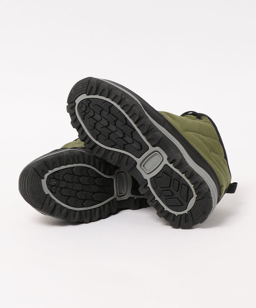 KOBE LETTUCE（コウベレタス）の「内側ボア撥水加工レースアップレインスノーブーツ（レインシューズ・レディース・ブラック/ベージュ/カーキ・LL/S/M/L）」の5枚目の写真