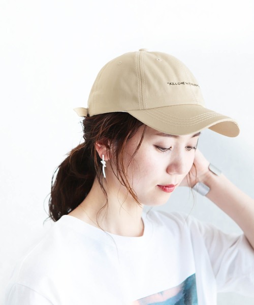 reca（レカ）の「刺繍キャップ（キャップ・レディース・ブラック/ベージュ・FREE）」の21枚目の写真