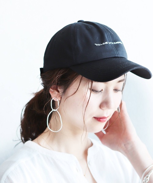 reca（レカ）の「刺繍キャップ（キャップ・レディース・ブラック/ベージュ・FREE）」の16枚目の写真