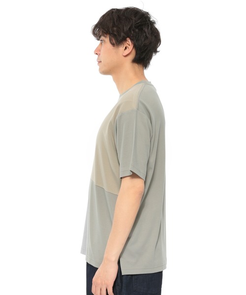 LAKOLE(ラコレ)の「ポンチ幾何学Tシャツ / LAKOLE(Tシャツ/カットソー・メンズ・ホワイト/ベージュ/ライトグリーン・SMALL/MEDIUM/LARGE/X-LARGE)」の10枚目の写真