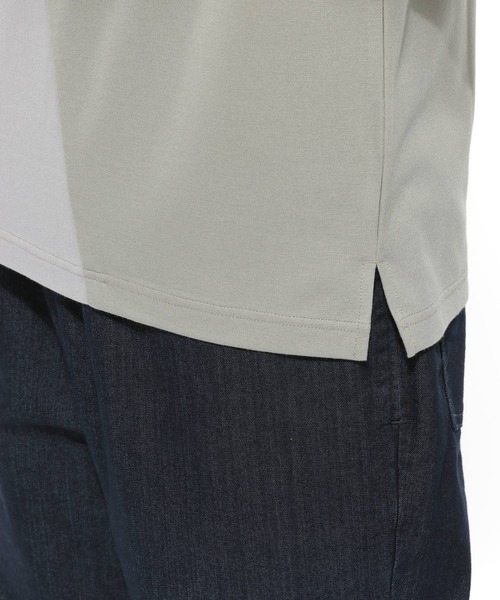 LAKOLE(ラコレ)の「ポンチ幾何学Tシャツ / LAKOLE(Tシャツ/カットソー・メンズ・ホワイト/ベージュ/ライトグリーン・SMALL/MEDIUM/LARGE/X-LARGE)」の14枚目の写真