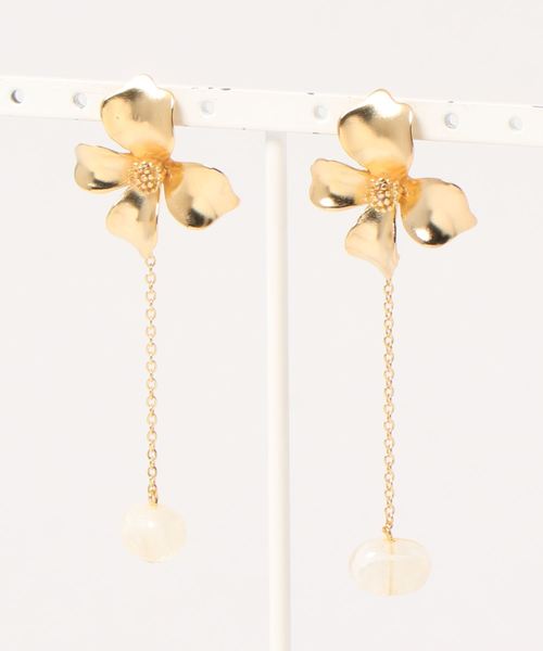 flower(フラワー)の「テンダーフラワーピアス ★SET★(ピアス(両耳用)・レディース・ゴールド・FREE)」の3枚目の写真