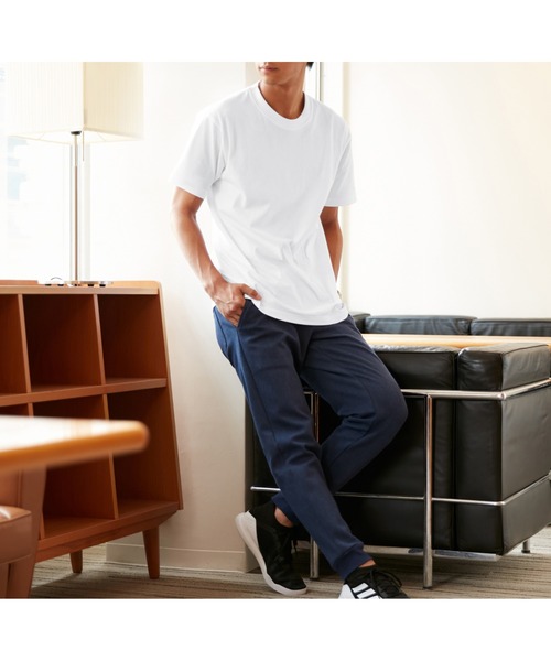 BODY WILD（ボディーワイルド）の「BODY WILD/ボディワイルド Tシャツ ヘビーウェイト半袖シャツ ポケット付き（Tシャツ/カットソー・メンズ・ブラック/杢グレー/ホワイト/ライトブラウン/ピンク系その他/ライトグリーン/レンガ/ネイビー/アイボリー・LARGE/X-LARGE/MEDIUM）」の19枚目の写真