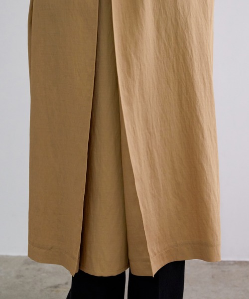 ADAM ET ROPE'(アダムエロペ)の「Trench Coat(トレンチコート・レディース・ベージュ/カーキ・FREE)」の16枚目の写真