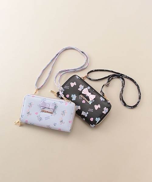 新品 メゾピアノ 20th HUGくまさんショルダーバッグ 2個セット  