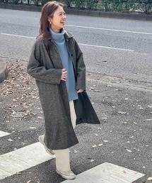 JOURNAL STANDARD relume | SUPER100ステンカラーチェックコート◆(ステンカラーコート)