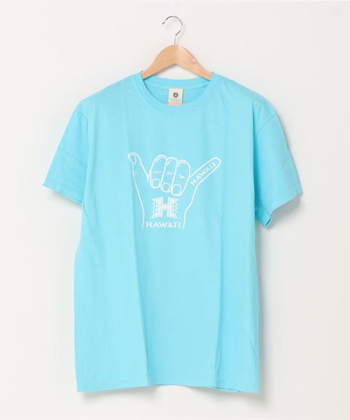 PARKS TOKYO SELECT(パークストウキョウセレクト)の「(UN)COLLEGE S/S TEE(Tシャツ/カットソー・メンズ・ネイビー/サックスブルー・X-LARGE/MEDIUM/LARGE)」の1枚目の写真