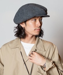 ca4la leather casquette 【登坂さん着用モデル】