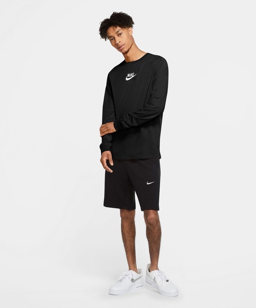 NIKE(ナイキ)の「JDI L/S Tシャツ(Tシャツ/カットソー・メンズ・ブラック/ホワイト・MEDIUM/X-LARGE/LARGE)」の4枚目の写真