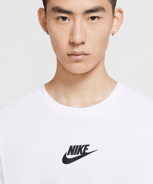 NIKE(ナイキ)の「JDI L/S Tシャツ(Tシャツ/カットソー・メンズ・ブラック/ホワイト・MEDIUM/X-LARGE/LARGE)」の5枚目の写真