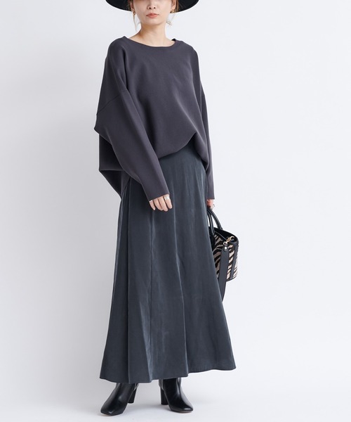DouDou(ドゥドゥ)の「セットアップフレアスカート(スカート・レディース・ブラック/ベージュ・38/36)」の20枚目の写真
