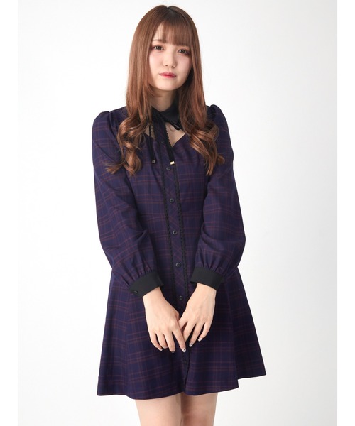Ank Rouge（アンクルージュ）の「フロント開きチェック