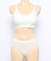 Lace Ladies（レースレディース）の「ノンワイヤーカップ付きブラジャー＆ショーツセット（ブラ&ショーツ）」