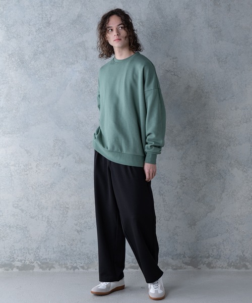 UNIIT(ユニット)の「【UNIIT】T/Rツイルワイドパンツ ワイドシルエット 無地 ウエスト紐仕様(その他パンツ・メンズ・ブラック/ベージュ/ブラウン・MEDIUM/LARGE)」の5枚目の写真