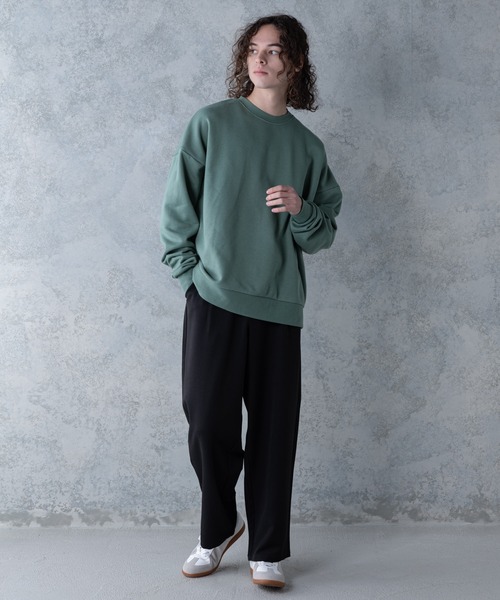 UNIIT(ユニット)の「【UNIIT】T/Rツイルワイドパンツ ワイドシルエット 無地 ウエスト紐仕様(その他パンツ・メンズ・ブラック/ベージュ/ブラウン・MEDIUM/LARGE)」の6枚目の写真