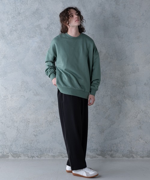 UNIIT(ユニット)の「【UNIIT】T/Rツイルワイドパンツ ワイドシルエット 無地 ウエスト紐仕様(その他パンツ・メンズ・ブラック/ベージュ/ブラウン・MEDIUM/LARGE)」の9枚目の写真