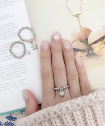 apres jour | 【apres jour×ARIAZ】3セットビーズリング(リング)