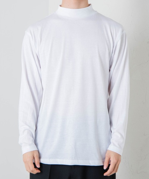 WEGO（ウィゴー）の「WEGO/モックネックアンサンブル 起毛プルオーバー（アンサンブル・メンズ・ブラック/カーキ/サックスブルー/ライトブラウン・MEDIUM/LARGE）」の9枚目の写真