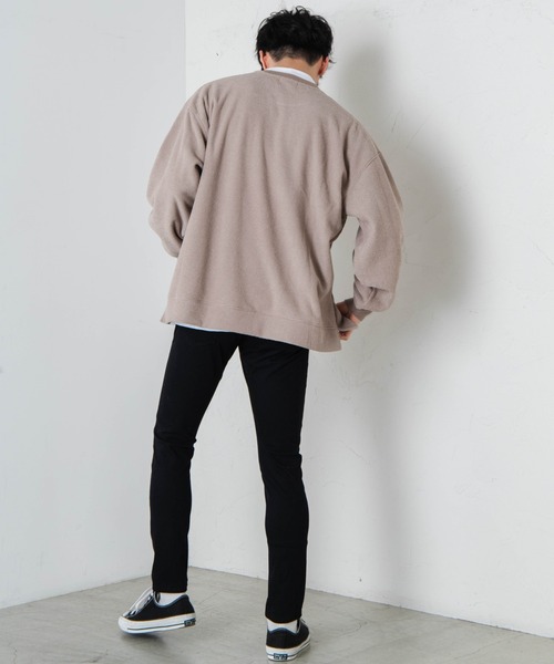 WEGO（ウィゴー）の「WEGO/モックネックアンサンブル 起毛プルオーバー（アンサンブル・メンズ・ブラック/カーキ/サックスブルー/ライトブラウン・MEDIUM/LARGE）」の22枚目の写真